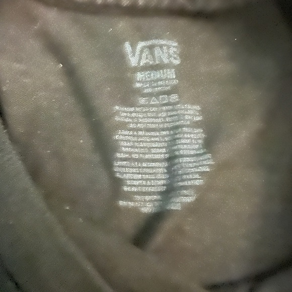 VANS Black Skateboard T-Shirt Size Medium Like New Condition - Picture 4 of 4